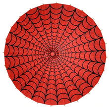 Charger l&#39;image dans la galerie, Parasol Spiderweb [ROUGE]
