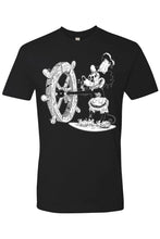 Charger l&#39;image dans la galerie, T-Shirt Steamboat Willie Mickey Zombie
