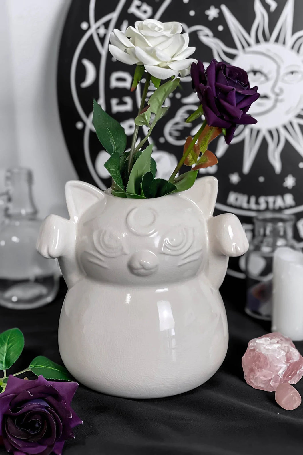 Vase en Porcelaine Ghost Kitty (I24)