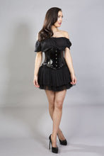 Load image into Gallery viewer, Corset Sexy Waspie [PVC NOIR]
