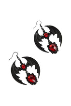 Load image into Gallery viewer, Boucles d&#39;Oreilles Beauty In The Dark [NOIR] (I24)
