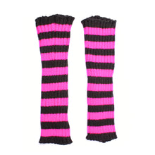 Load image into Gallery viewer, Arm Warmers Tilly [NOIR/ROSE]
