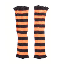 Load image into Gallery viewer, Arm Warmers Tilly [NOIR/ORANGE]
