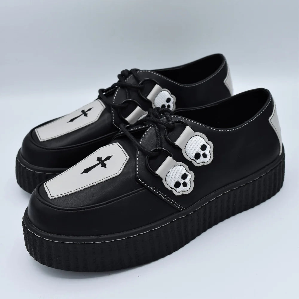 Chaussures Creepers Krypt Coffin (I24)