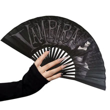 Load image into Gallery viewer, Éventail Vampira Coffin (I24M)
