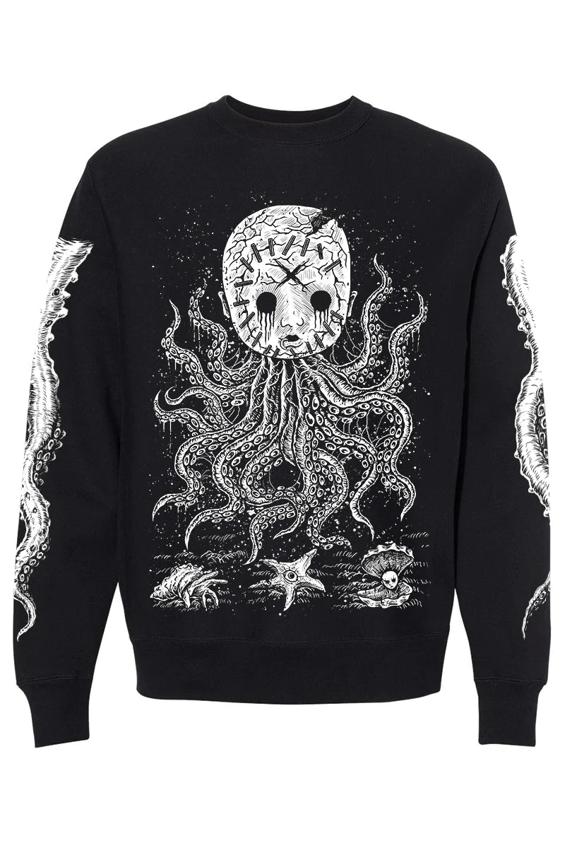 Sweatshirt Sea Creepture Babydoll Octopus