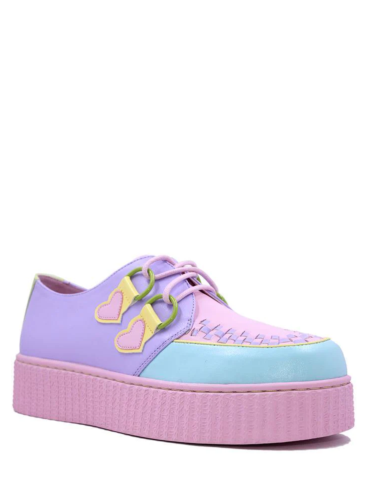 Chaussures Creepers Krypt Pastel (I24)