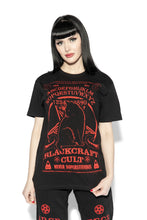 Load image into Gallery viewer, T-Shirt Ouija Cat [RED]
