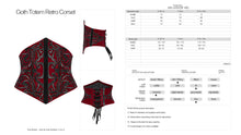 Load image into Gallery viewer, Corset WS-616 [RED]
