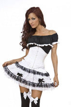 Load image into Gallery viewer, Corset Sexy Waspie [SATIN BLANC] (I24M)
