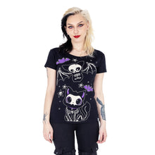 Load image into Gallery viewer, T-Shirt Skelly Cat (I24)
