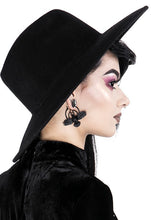 Load image into Gallery viewer, Boucles d&#39;Oreilles The Crow [NOIR]
