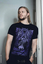 Load image into Gallery viewer, T-Shirt Quoth The Raven [PURPLE]
