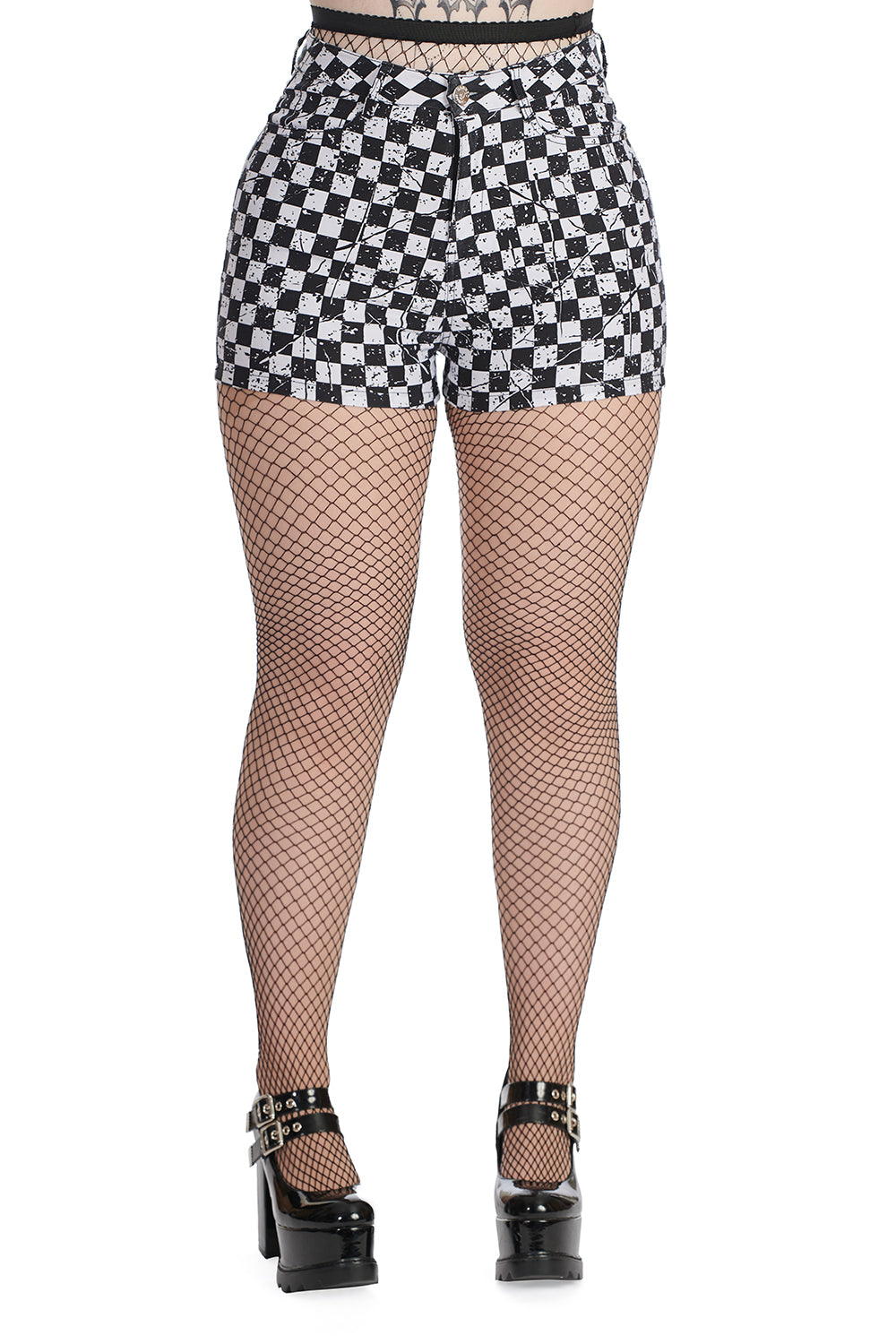 Shorts Checkers [ST81069] (I24M)