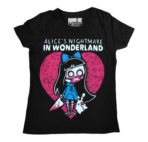 T-Shirt Alice's Nightmare Femme (I24M)