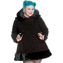 Load image into Gallery viewer, sarah_jane_coat_blk_plus-size-hell_bunny
