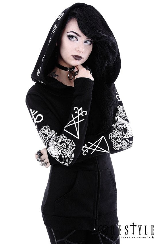 eng_pl_Gothic-Blouse-with-oversized-hood-ram-skull-and-pentagram-RITUAL-HOODIE-1745_1.jpg