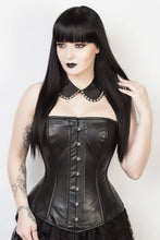 Load image into Gallery viewer, Corset Edwardian Faux Leather [EL-116]
