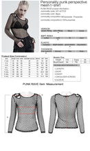 Load image into Gallery viewer, Chandail Fishnet WT-627 [Noir]
