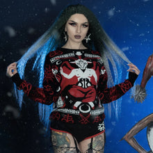 Charger l&#39;image dans la galerie, Sweater Baphoclaus Christmas In Hell
