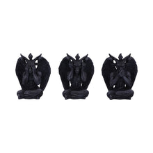 Load image into Gallery viewer, Statuette Three Wise Baphomet 10.2cm (I24)
