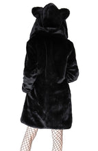 Load image into Gallery viewer, Manteau Cat Faux Fur
