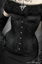 Load image into Gallery viewer, Corset Black Peacock [PLUS]
