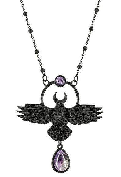 Collier The Crow [BLACK]