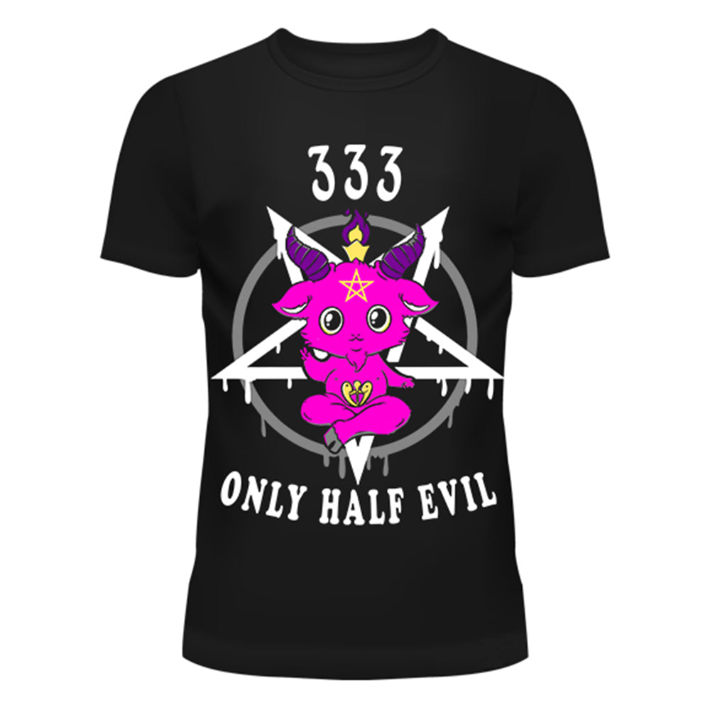 T-shirt Half Evil